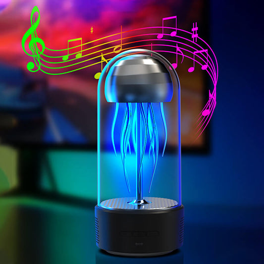 Cyberpunk Haut-parleur Bluetooth Jellyfish mécanique