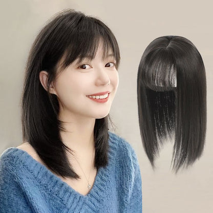 Cadeau parfait ! Pièce à cheveux à pince Air Bangs